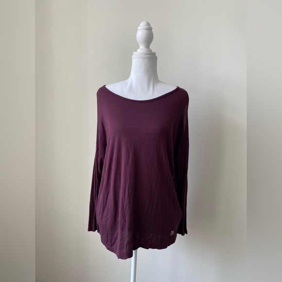 Calvin Klein Deep Purple Top - Picture 1 of 4